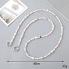 Mobile Phone Lanyard Beaded Love Water Drops Bell Handmade Bag Ornaments For Women