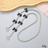 Mobile Phone Lanyard Beaded Love Water Drops Bell Handmade Bag Ornaments For Women