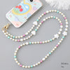 Mobile Phone Lanyard Beaded Love Water Drops Bell Handmade Bag Ornaments For Women