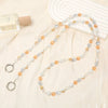 Mobile Phone Lanyard Beaded Love Water Drops Bell Handmade Bag Ornaments For Women