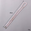 Mobile Phone Lanyard Beaded Love Water Drops Bell Handmade Bag Ornaments For Women