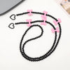 Mobile Phone Lanyard Beaded Love Water Drops Bell Handmade Bag Ornaments For Women