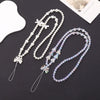 Mobile Phone Lanyard Nylon Rope Plastic Pendant Bowknot Love Antifall Injection Molding Unisex