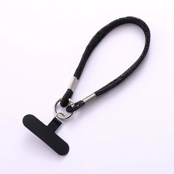 Mobile Phone Pendant Accessories Rhinestone Chain Semimanual Light Luxury