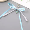 Mobile Phone Pendant Jewelry Car Keychain Headphone Shell Pendant Beads Handmade Bow Pattern