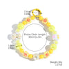 Mobile Phone Pendant Plastic Resin Cartoon Geometric Love Water Drops Bell Beaded Bow Baking Paint