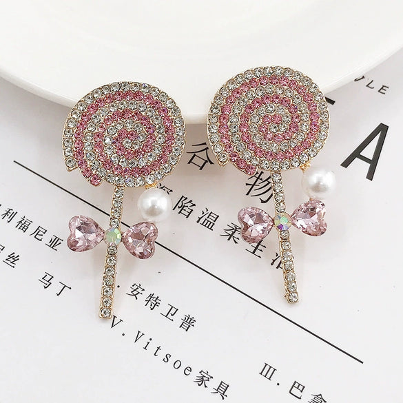 Mobile Phone Shell Jewelry Accessories Zinc Alloy Lollipop Handmade