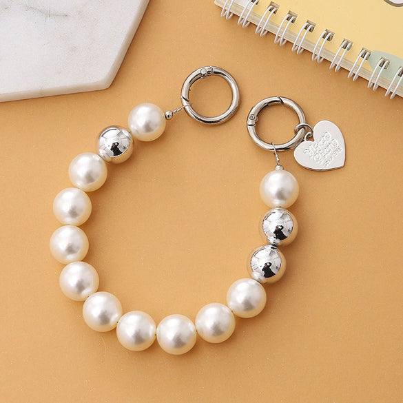 Mobile Phone Shell Jewelry Chain Plastic And Resin Material Fashion Style Hand Chain Pattern Electroplating Process For Women