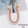 Mobile Phone Shell Jewelry Chain Plastic And Resin Material Fashion Style Hand Chain Pattern Electroplating Process For Women