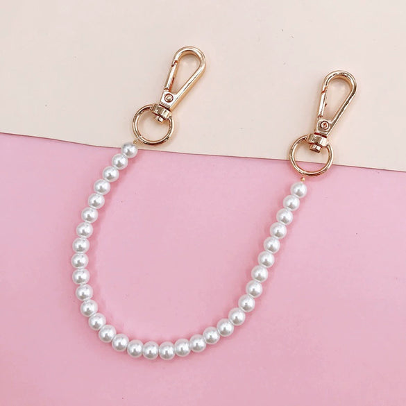 Mobile Phone Shell Jewelry Chain Plastic And Resin Material Fashion Style Hand Chain Pattern Electroplating Process For Women