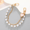 Mobile Phone Shell Jewelry Chain Plastic And Resin Material Fashion Style Hand Chain Pattern Electroplating Process For Women