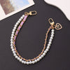 Mobile Phone Shell Jewelry Chain Plastic And Resin Material Fashion Style Hand Chain Pattern Electroplating Process For Women