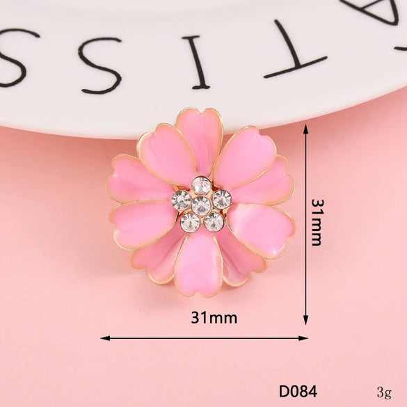 Mobile Phone Shell Jewelry Diy Stick Diamond Accessories Alloy Material Electroplating Treatment