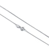 Modern Style Simple Style Classic Style Geometric Sterling Silver Necklace In Bulk
