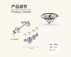Moissanite Earrings S925 Silver Geometric High Sense Design Electroplating For Women