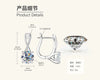 Moissanite Earrings S925 Sterling Silver Geometric High Sense Electroplating For Women