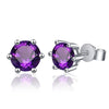 Moissanite Geometric 925 Sterling Silver Goldplated Electroplated Women's Earrings