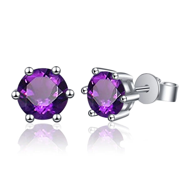 Moissanite Geometric 925 Sterling Silver Goldplated Electroplated Women's Earrings