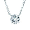 Moissanite Necklace S925 Sterling Silver Geometric Light Luxury Women's