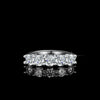 Moissanite Ring S225 Silver Crown Pattern For Women