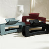 Morandi Color Solid Simple Women's Abs Hair Clip Shark Clip Seiko