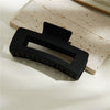 Morandi Color Solid Simple Women's Abs Hair Clip Shark Clip Seiko