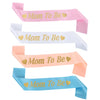 Mother And Baby Party Shoulder Strap Etiquette Belt Sardine Material Hot Stamping Printing