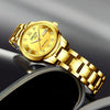 Movement Mechanical Women's Watch Alloy Tungsten Steel Color Round Dial Waterproof