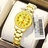 Movement Mechanical Women's Watch Alloy Tungsten Steel Color Round Dial Waterproof