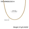 Multiaccessory Necklace Bracelet 316L Stainless Steel Furnace Vacuum Plated With Devil's Eye Pattern In Colorful Style