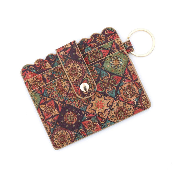 Multicard Card Bag Small Wallet Coin Purse Retro Exquisite Pu Animals Printed For Women