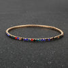 Fashion Geometric Rhinestone Iron Diamond No Inlaid Women'S Bracelets