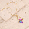 Multicolor Zircon Butterfly Copper Bracelet With Electroplating For Women