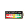 Multifunctional Alloy Geometric Expression Mood Conversion Energy Sliding Brooch Jewelry With Electroplating