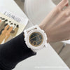 Multifunctional Electronic Watch Plastic Case Silicone Strap Sports Style Universal Gender