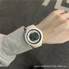 Multifunctional Electronic Watch Silicone Strap Plastic Case For Teenagers Sports Waterproof Luminous Alarm