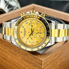 Multifunctional Fully Automatic Mechanical Men's Watch With Round Dial Stainless Steel Case And Alloy Strap