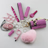 Multifunctional Key Pendant Alloy Diamondencrusted Minimalist Luggage Accessories