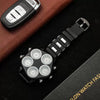 Multifunctional Personality Men's Watch Hip Hop Punk Style Plastic Case Rhombus Dial