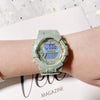 Multifunctional Silicone Electronic Watch Leisure Style Waterproof Luminous Universal