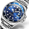 Multifunctional Waterproof Luminous Men's Watch Alloy Case Stainless Steel Strap Round Dial