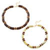 Multilayer Alloy Necklace And Bracelet Set For Women Fashion Style With Electroplating Geometric Design