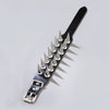 Multilayer Punk Style Chain Bracelet Alloy Geometric Inlay Jewelry Accessories Unisex