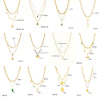 Multilayered Star Tree Of Life Stainless Steel Chain Necklace With Electroplating