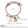Multipendant Bracelet 316L Stainless Steel 18K Gold Plated Fashion Style