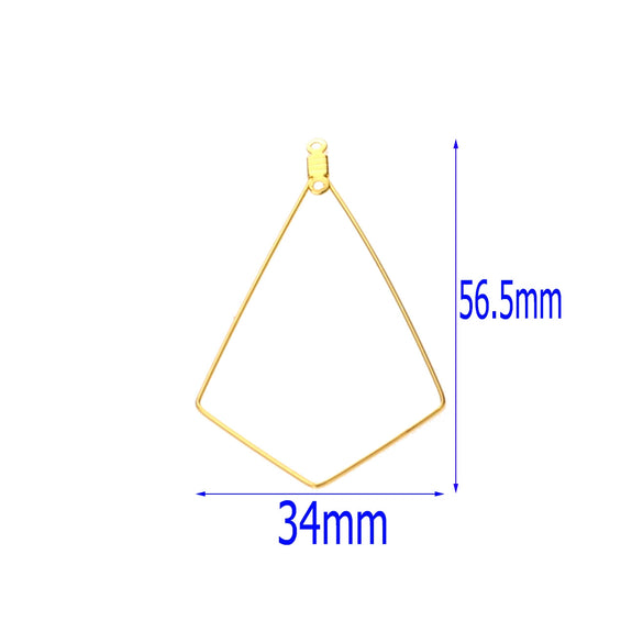 Multishape Stainless Steel Beaded Hanging Earrings Accessories With Electroplating Treatment