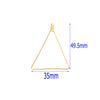 Multishape Stainless Steel Beaded Hanging Earrings Accessories With Electroplating Treatment