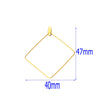 Multishape Stainless Steel Beaded Hanging Earrings Accessories With Electroplating Treatment