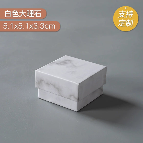 Multistyle Jewelry Packaging Box For Rings And Earrings Made Of Paper And Cardboard