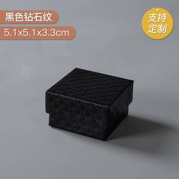 Multistyle Jewelry Packaging Box For Rings And Earrings Made Of Paper And Cardboard